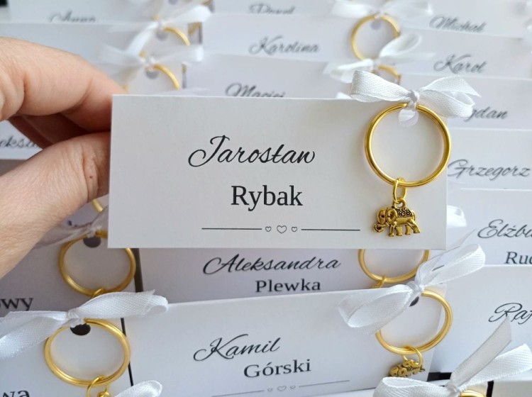 winietka z breloczkiem