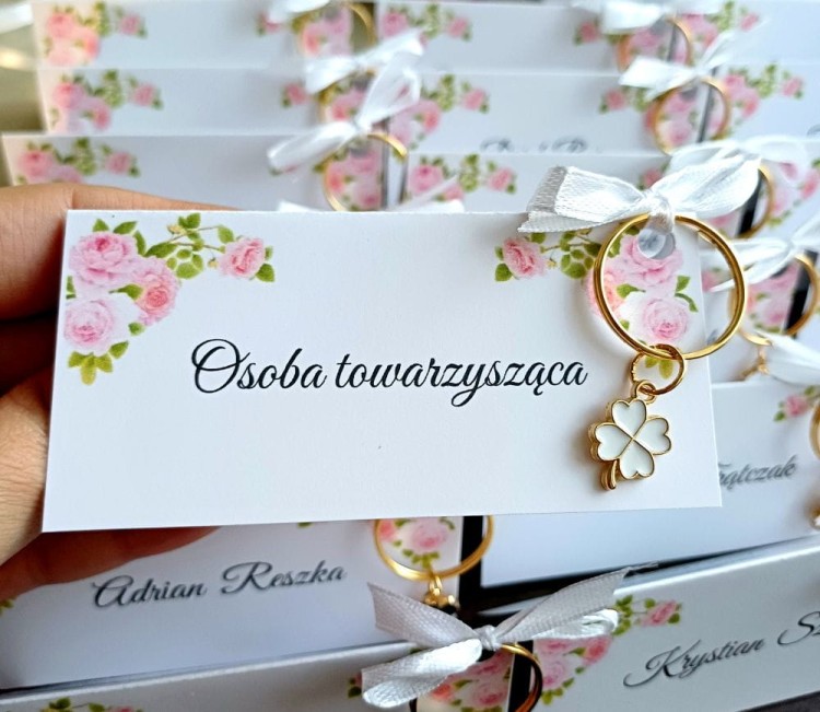 winietka z breloczkiem