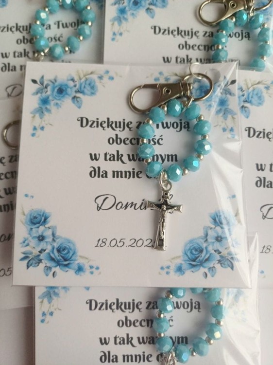 różaniec breloczek