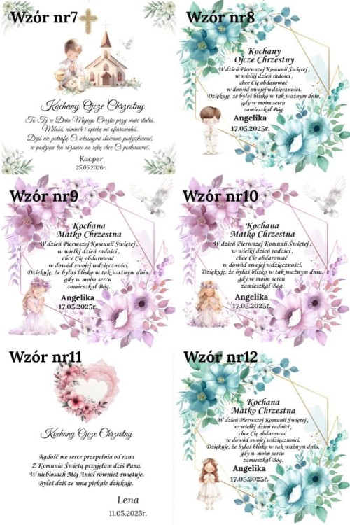 wzory pudełek