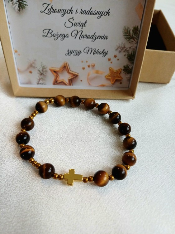 różaniec bransoletka
