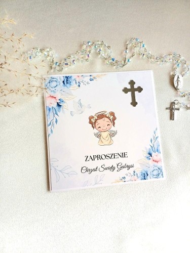 zaproszenie na chrzest święty