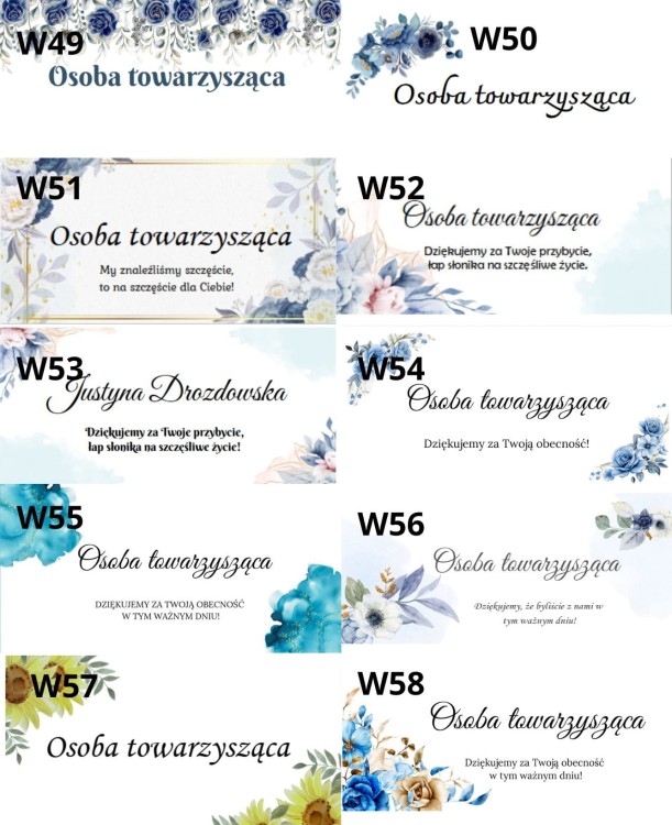 wzory winietek
